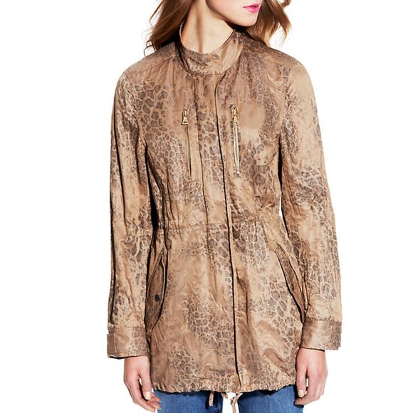 Vince Camuto Jackets & Blazers - Two By VINCE CAMUTO Leopard Anorak Jacket/Coat SMALL NWT $169